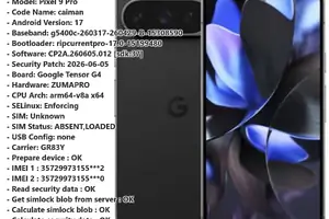 Google Pixel 9 Pro (caiman) T-Mobile განბლოკვა