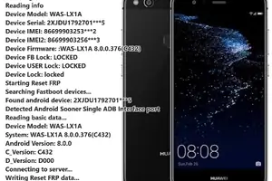 Huawei P10 Lite (WAS-LX1A) — FRP Reset | Unlocker.ge