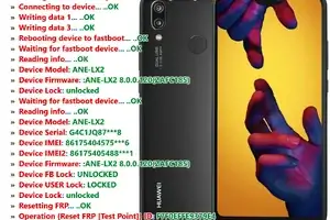 Huawei P20 Lite ANE-LX2 — FRP წაშლა | Huawei