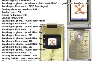 Motorola RAZR V3xx — AT&T ქსელის განბლოკვა