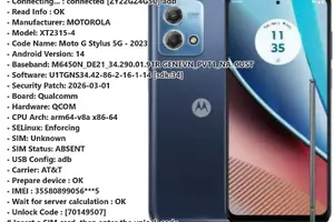 Motorola Moto G Stylus 5G (XT2315-4) განბლოკვა