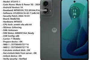 Motorola Moto G Power 5G (XT2415-1) ქსელის განბლოკვა