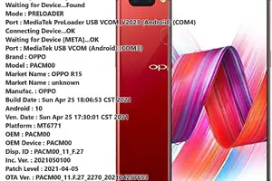 Oppo R15 (PACM00) FRP წაშლა | Unlocker.Ge