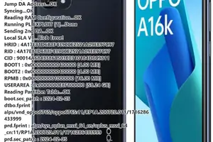 Oppo A16K FRP/Gmail წაშლა - Unlocker.Ge