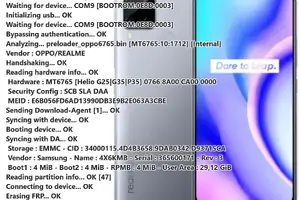 Realme C12 (MT6765) FRP წაშლა | Unlocker.Ge