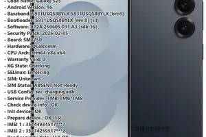 Samsung Galaxy S25 SM-S931U T-Mobile განბლოკვა