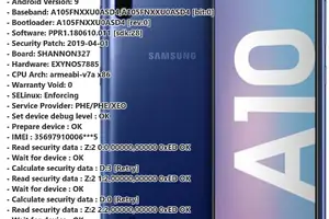 Samsung Galaxy A10 SM-A105FN ქსელის განბლოკვა