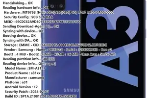 Samsung Galaxy A31 SM-A315F — FRP წაშლა Android 12