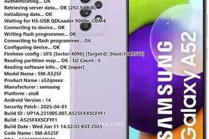 Samsung Galaxy A52 (SM-A525F) FRP წაშლა | Unlocker.Ge
