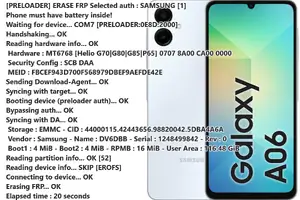 Samsung Galaxy A06 (SM-A065F) FRP წაშლა | Unlocker.Ge