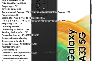 Samsung Galaxy A33 5G (SM-A336E) FRP წაშლა | Unlocker.Ge