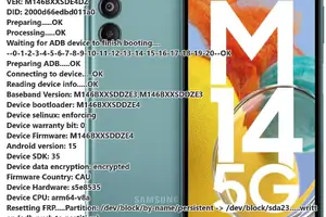 Samsung Galaxy M14 5G (SM-M146B) FRP წაშლა | Unlocker.Ge