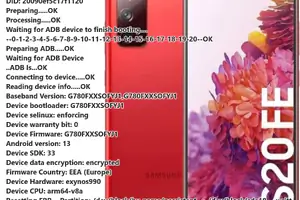 Samsung Galaxy S20 FE (SM-G780F) FRP წაშლა | Unlocker.Ge