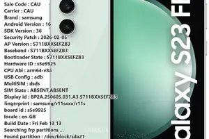 Samsung Galaxy S23 FE (SM-S711B) FRP წაშლა | Unlocker.Ge