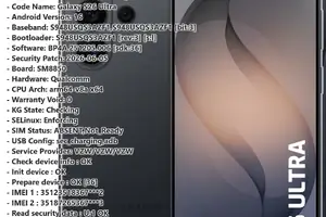 SM-S948U Galaxy S26 Ultra Verizon ქსელის განბლოკვა