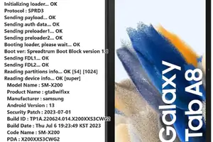 Samsung Galaxy Tab A8 (SM-X200) FRP წაშლა | Unlocker.Ge