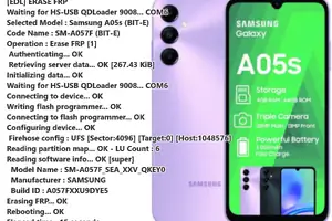 Samsung SM-A057F — FRP/Gmail ანგარიშის წაშლა | Unlocker.Ge