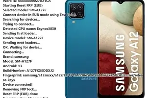 Samsung SM-A127F FRP წაშლა Android 13